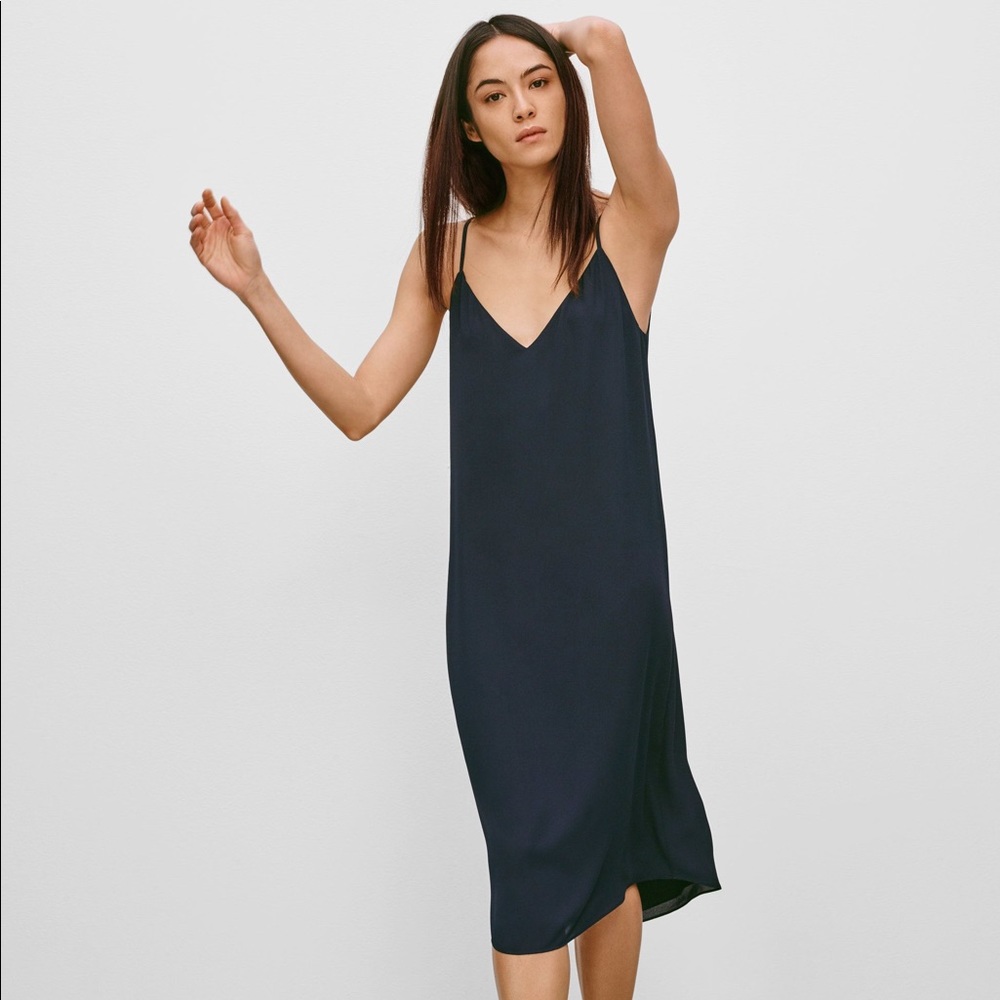 Babaton Templeton Dress in Navy